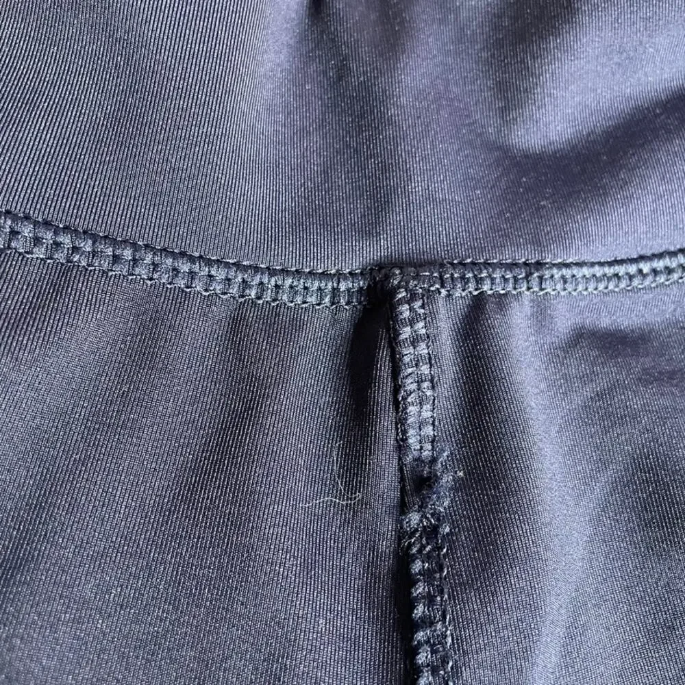 Electric Yoga Navy Blue Moto Leggings Ribbed Mesh Panels‎ Small